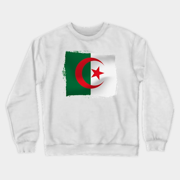 Algeria flag Crewneck Sweatshirt by SASTRAVILA